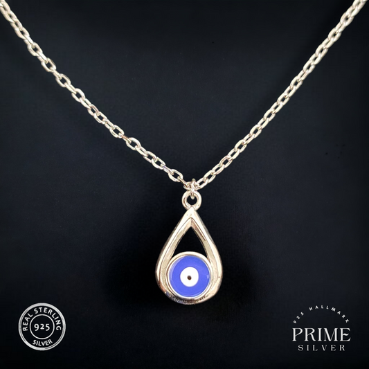Evil Eye Pendant Chain -925 Silver