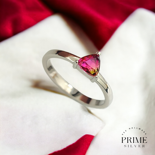 Silver Cherry Ring - 925 Silver